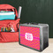 Pink & Orange Chevron Tin Lunchbox - LIFESTYLE