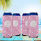 Floral Vine 16oz Can Sleeve - Set of 4 - LIFESTYLE