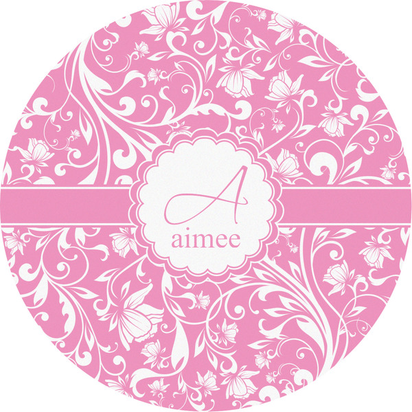 Custom Floral Vine Multipurpose Round Labels - 2" (Personalized)