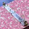 Floral Vine 3 Ring Binders - Full Wrap - 1" - DETAIL