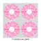 Floral Vine 4" Multipurpose Round Labels - Sheet