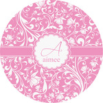 Floral Vine Multipurpose Round Labels - 5" (Personalized)