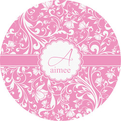 Floral Vine Multipurpose Round Labels - 5" (Personalized)