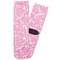 Floral Vine Adult Crew Socks - Single Pair - Front and Back