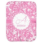 Floral Vine Baby Swaddling Blanket (Personalized)