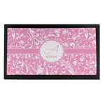 Floral Vine Bar Mat - Small (Personalized)