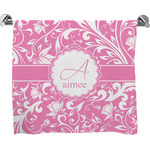 Floral Vine Bath Towel (Personalized)