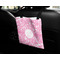 Floral Vine Car Bag - In Use