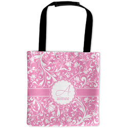 Floral Vine Auto Back Seat Organizer Bag (Personalized)