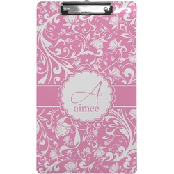 Floral Vine Clipboard (Legal Size) (Personalized)