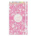 Floral Vine Colored Pencils (Personalized)