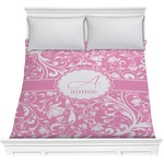 Floral Vine Comforter - Full / Queen (Personalized)