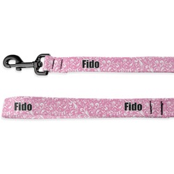 Floral Vine Deluxe Dog Leash - 4 ft (Personalized)