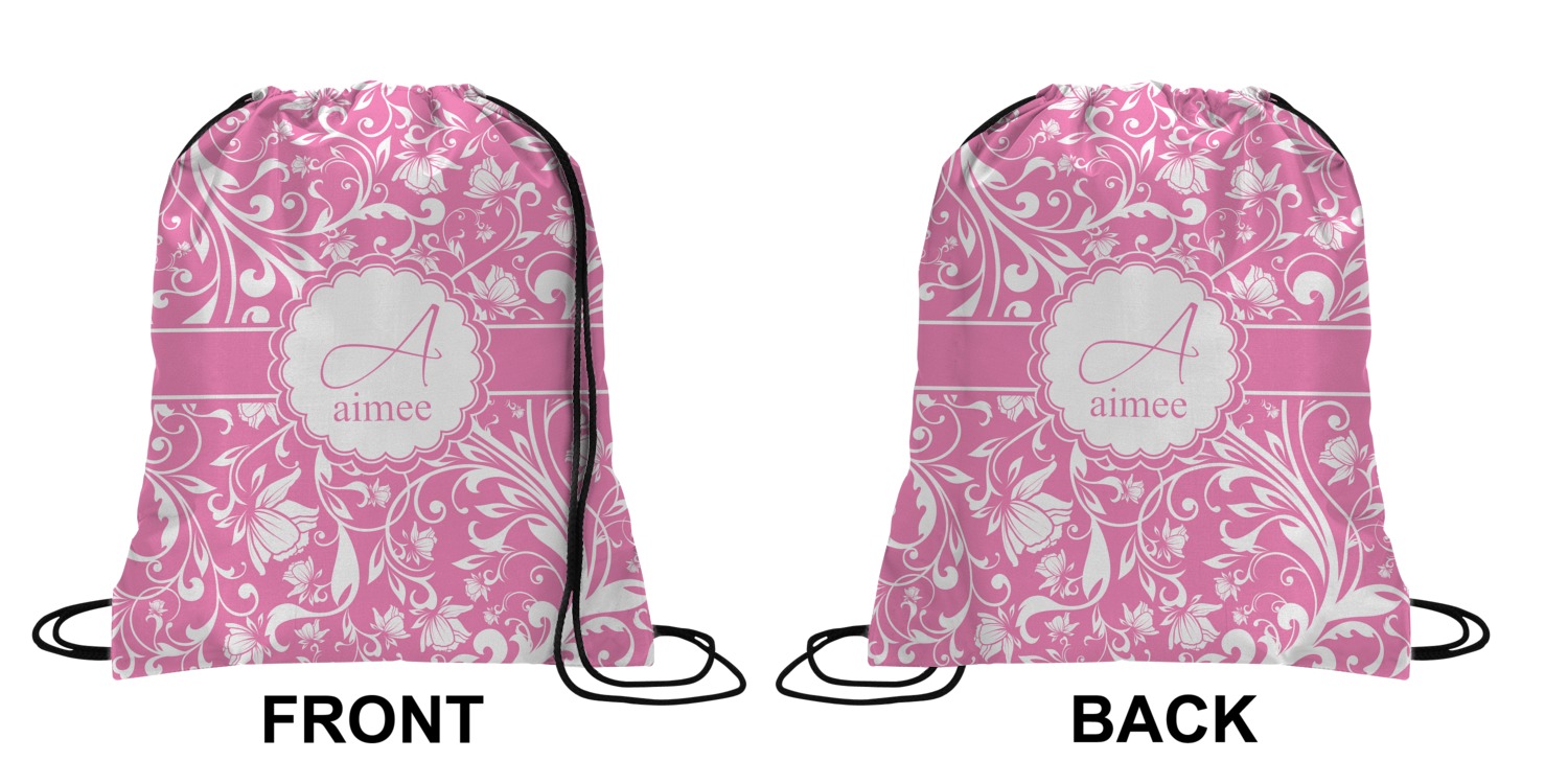 Custom Floral Drawstring outlet Backpack