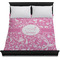 Floral Vine Duvet Cover - Queen - On Bed - No Prop