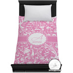 Floral Vine Duvet Cover - Twin XL (Personalized)