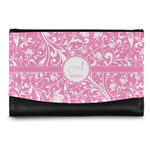 Floral Vine Genuine Leather Women's Wallet - Small (Personalized)