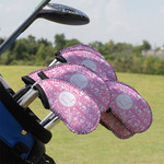 Floral Vine Golf Club Iron Cover - Set of 9 (Personalized)