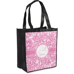 Floral Vine Grocery Bag (Personalized)