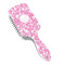 Floral Vine Hair Brush - Angle View