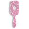 Floral Vine Hair Brush - Front View