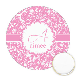 Floral Vine Printed Cookie Topper - 2.5" (Personalized)