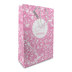 Floral Vine Large Gift Bag (Personalized)