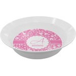 Floral Vine Melamine Bowl - 12 oz (Personalized)