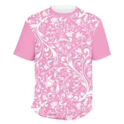 Floral Vine Men's Crew T-Shirt - Medium
