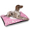 Floral Vine Outdoor Dog Beds - Large - IN CONTEXT