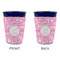 Floral Vine Party Cup Sleeves - without bottom - Approval