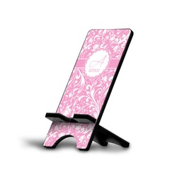 Floral Vine Cell Phone Stand (Large) (Personalized)