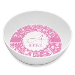 Floral Vine Melamine Bowl - 8 oz (Personalized)