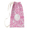 Floral Vine Small Laundry Bag - Front View