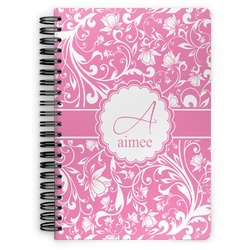 Floral Vine Spiral Notebook (Personalized)