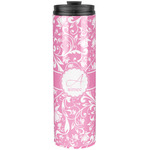 Floral Vine Stainless Steel Skinny Tumbler - 20 oz (Personalized)