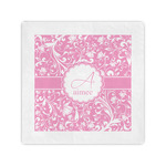 Floral Vine Standard Cocktail Napkins (Personalized)