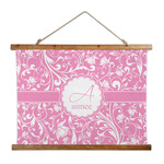 Floral Vine Wall Hanging Tapestry - Wide (Personalized)