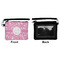 Floral Vine Wristlet ID Cases - Front & Back