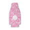 Floral Vine Zipper Bottle Cooler - FRONT (flat)