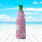 Floral Vine Zipper Bottle Cooler - LIFESTYLE