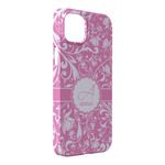 Floral Vine iPhone Case - Plastic - iPhone 14 Plus (Personalized)