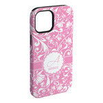 Floral Vine iPhone Case - Rubber Lined - iPhone 15 Pro Max (Personalized)