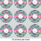 Summer Flowers 2" Multipurpose Round Labels - Sheet