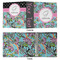 Summer Flowers 3 Ring Binders - Full Wrap - 2" - APPROVAL