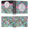 Summer Flowers 3 Ring Binders - Full Wrap - 3" - APPROVAL