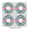 Summer Flowers 4" Multipurpose Round Labels - Sheet