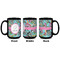 Summer Flowers Coffee Mug - 15 oz - Black APPROVAL