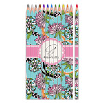 Summer Flowers Colored Pencils (Personalized)