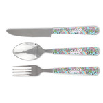 Summer Flowers Cutlery Set (Personalized)